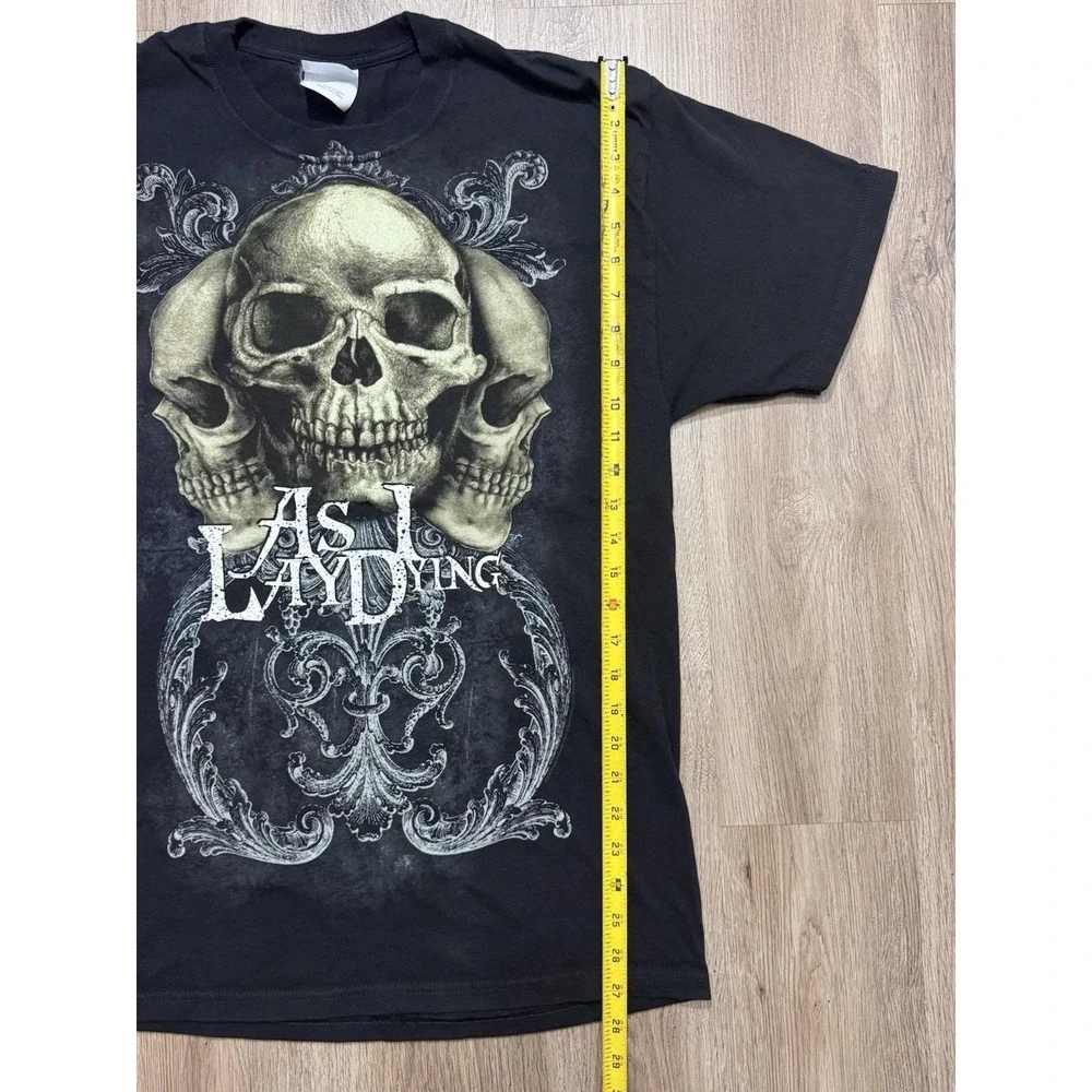 Vintage Y2K As I Lay Dying Musical Band T Shirt Size L